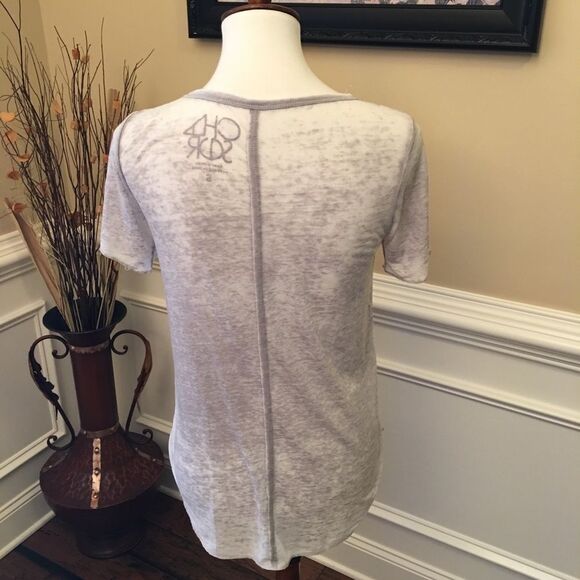 Chaser I Love Weekends Burnout T-shirt Sz S - Picture 3 of 5